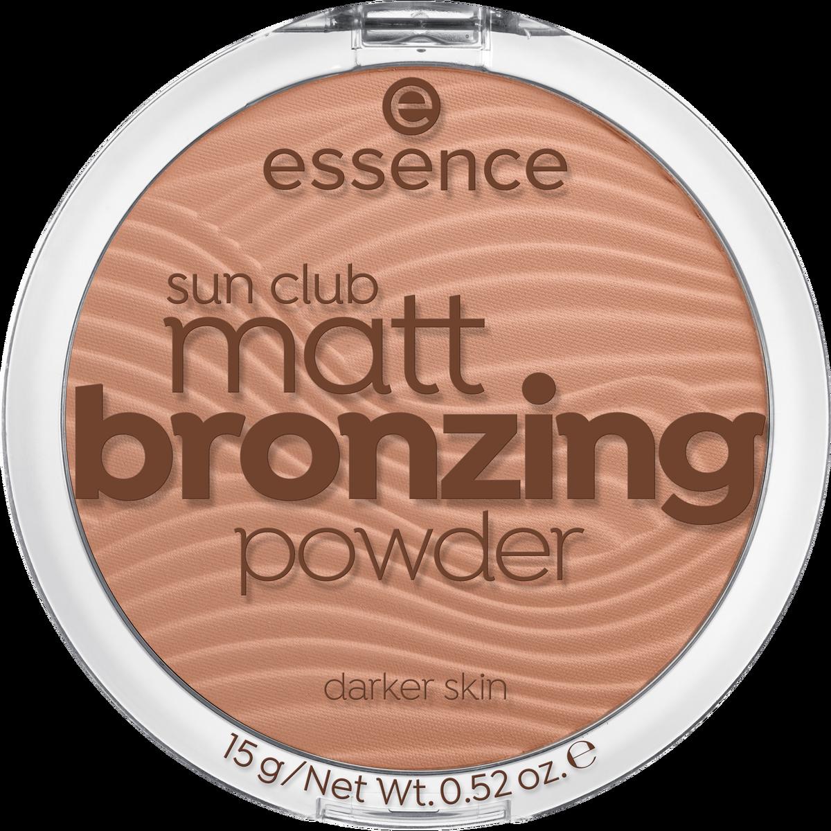 Bronceador Essence Sun Club Matt 02 Sunny