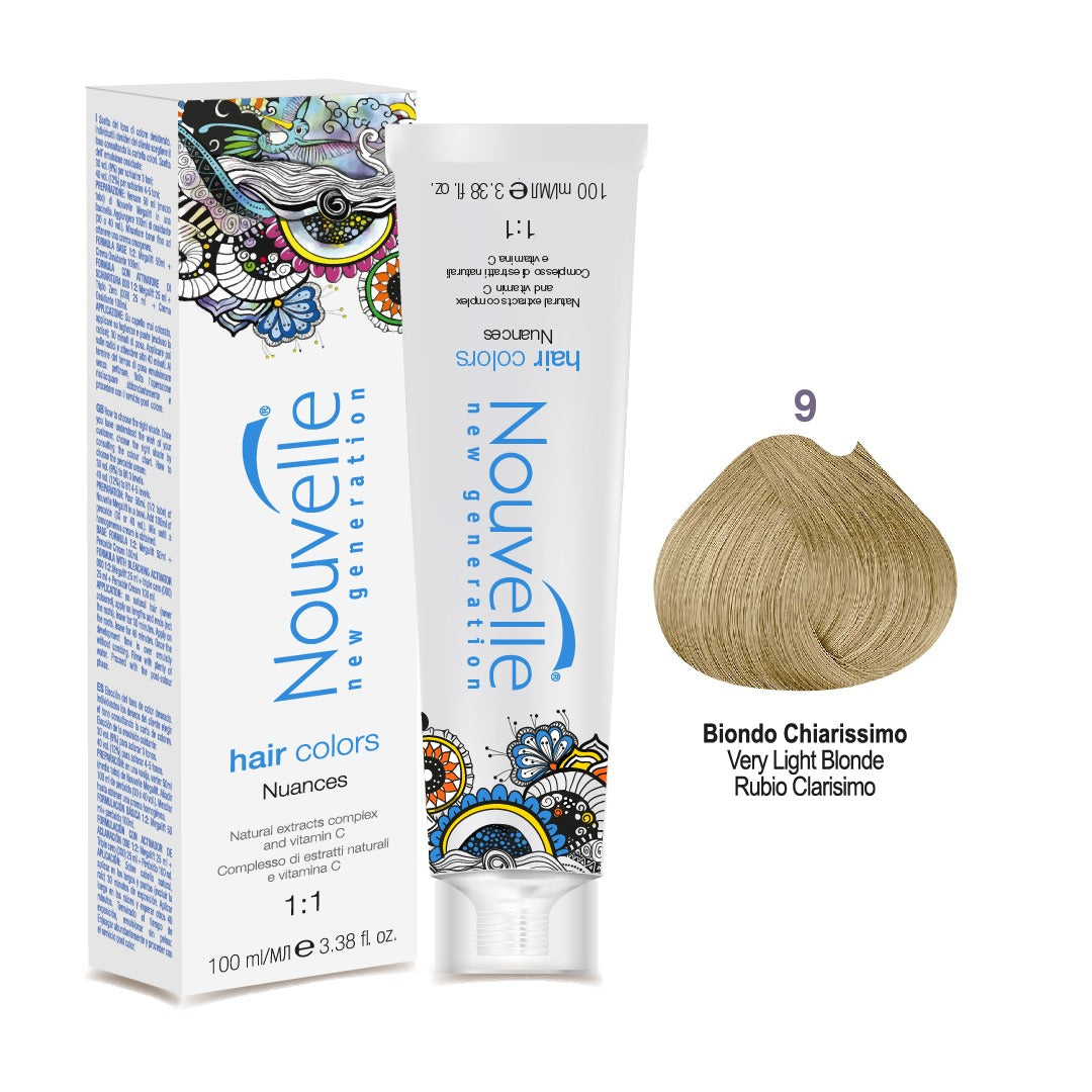 Tinte Nouvelle Hair Color 9 Rubio Clarísimo 100 ml