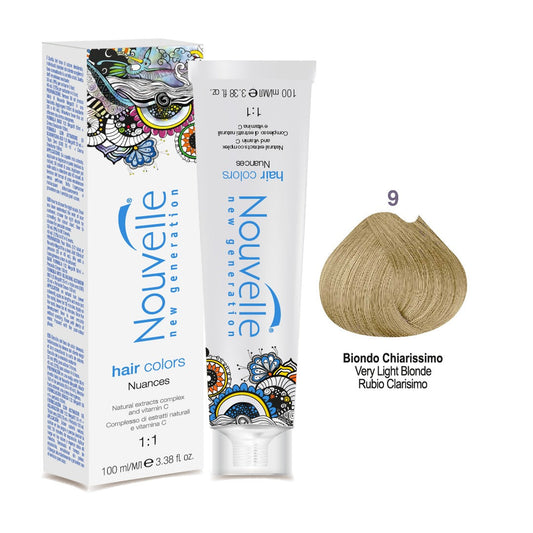 Tinte Nouvelle Hair Color 9 Rubio Clarísimo 100 ml