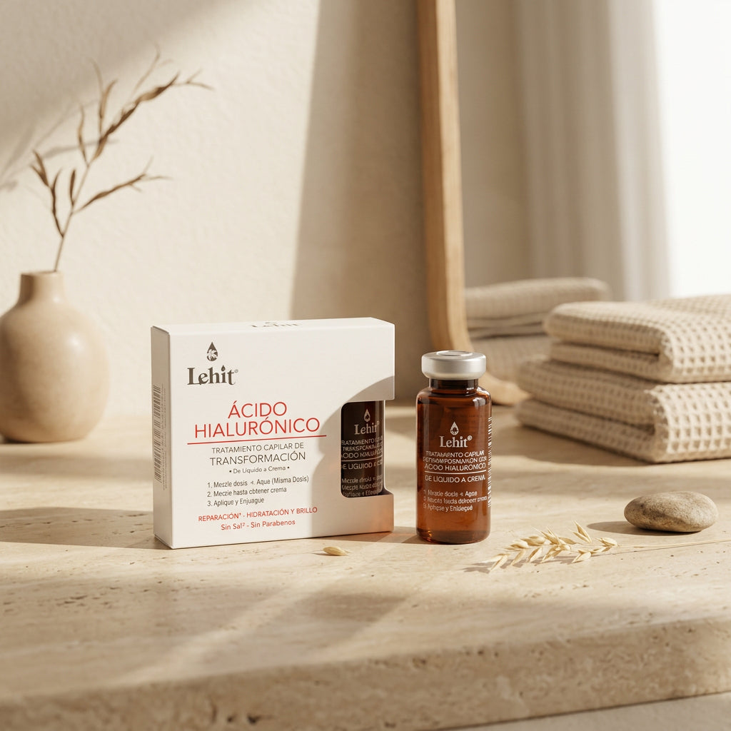 Ampolleta Ácido Hialurónico Transformación Líquido a Crema Lehit x 15 ml