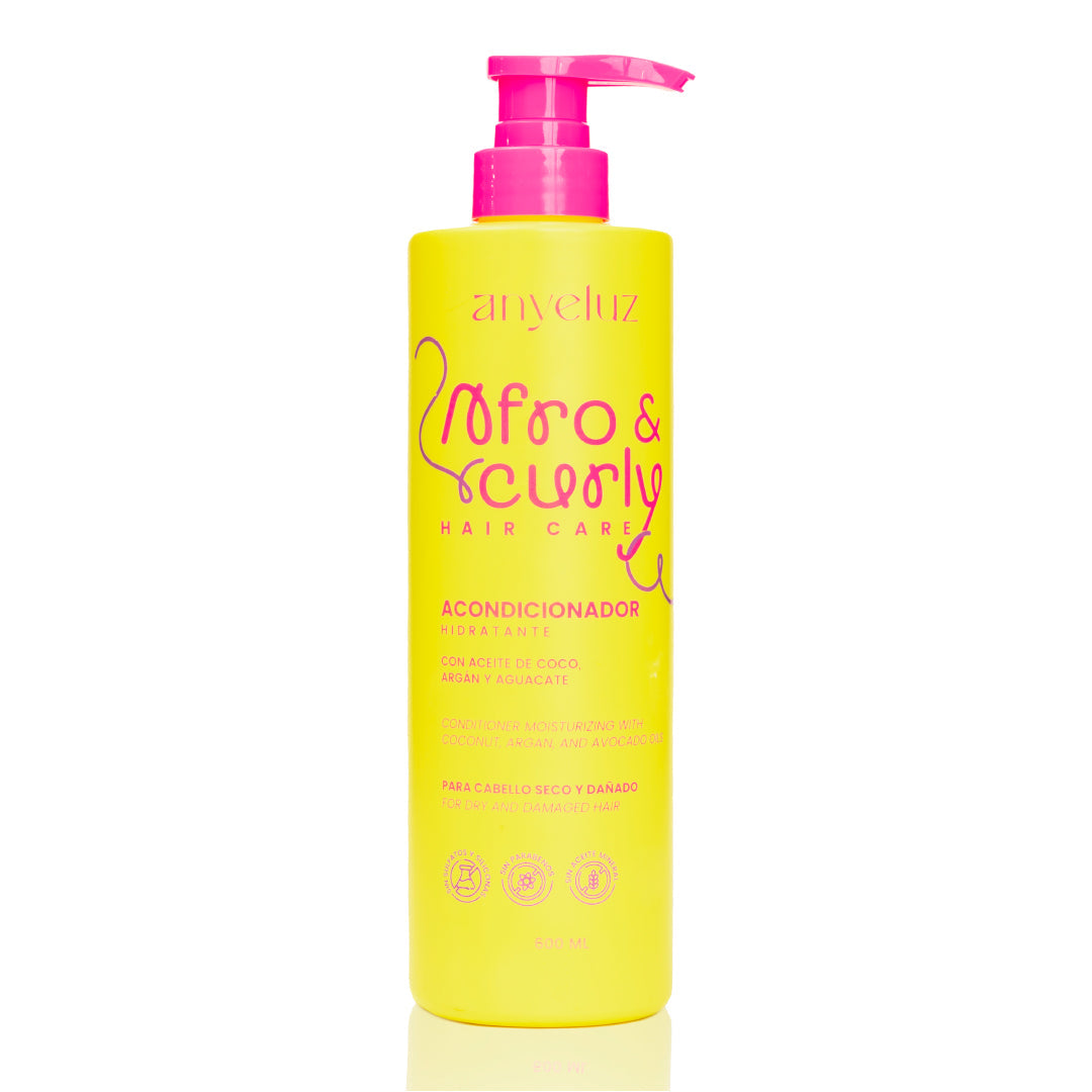 Anyeluz Acondicionador Hidratante Afro & Curly 600 ml