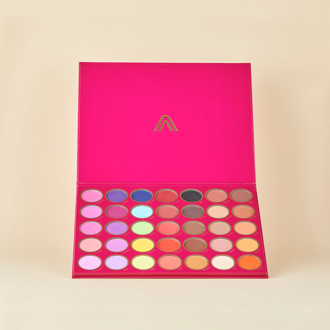 Paleta de Sombras Birds Atenea 35 Tonos