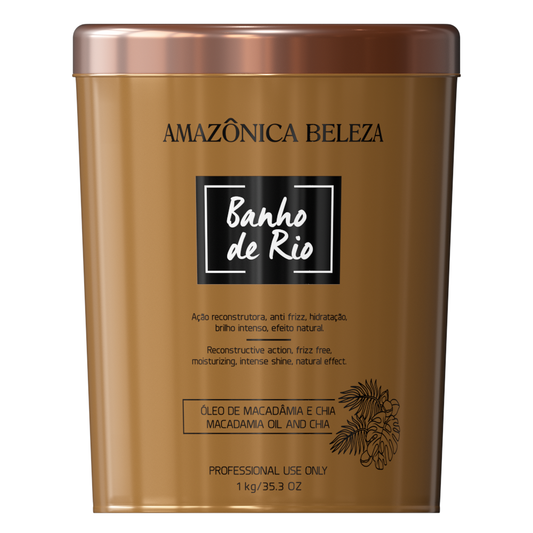 Tratamiento Antifrizz Banho de Rio Amazônica Beleza 1 kg