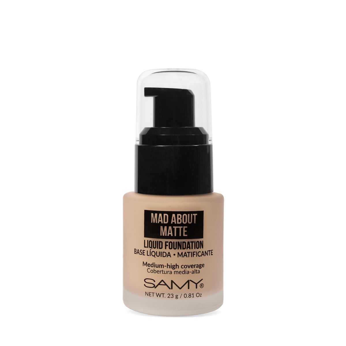 Base Líquida Matificante Samy #3.0 Medium