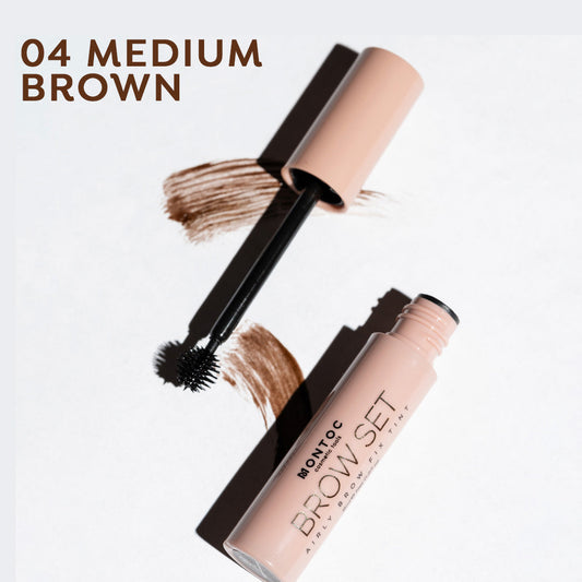 Tinte Fijador de Cejas Airly Brow Fix Tint Montoc Tono 04 Medium Brown