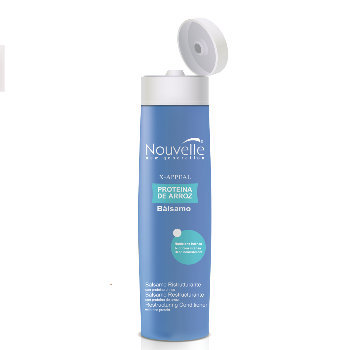 Bálsamo Reestructurante Nouvelle X-Appeal Proteína de Arroz 300 ml