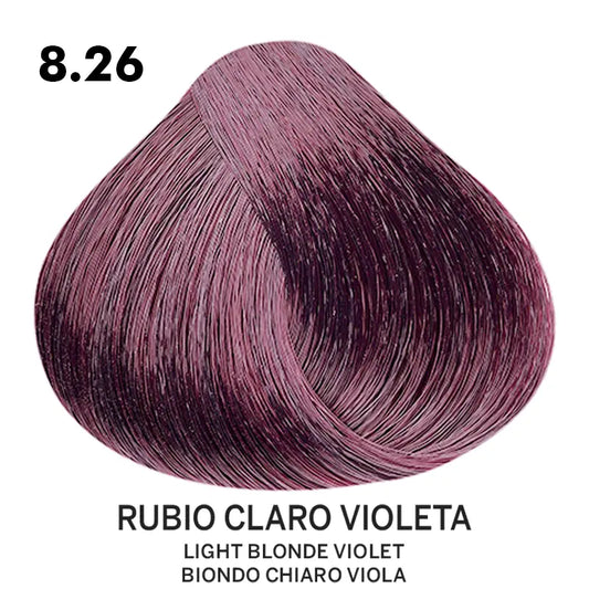 Tinte Belotti Color Plus 8.26 Rubio Claro Violeta 60 ml