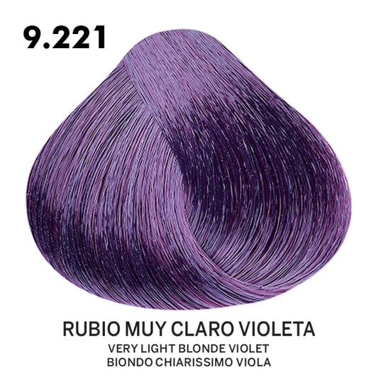 Tinte Belotti Color Plus 9.221 Rubio Muy Claro Violeta 60 ml