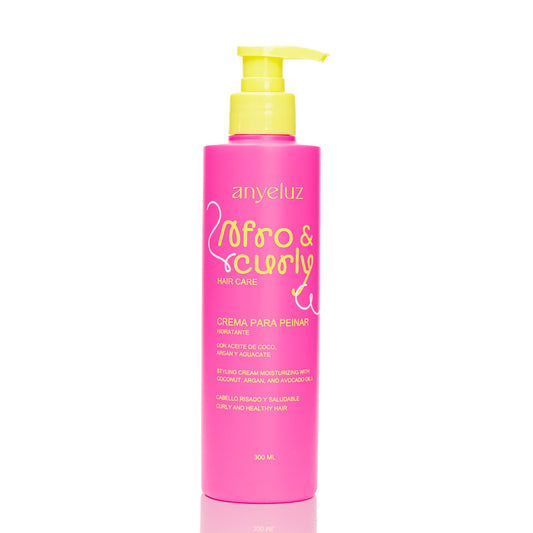 Anyeluz Crema para Peinar Hidratante Afro & Curly 300 ml