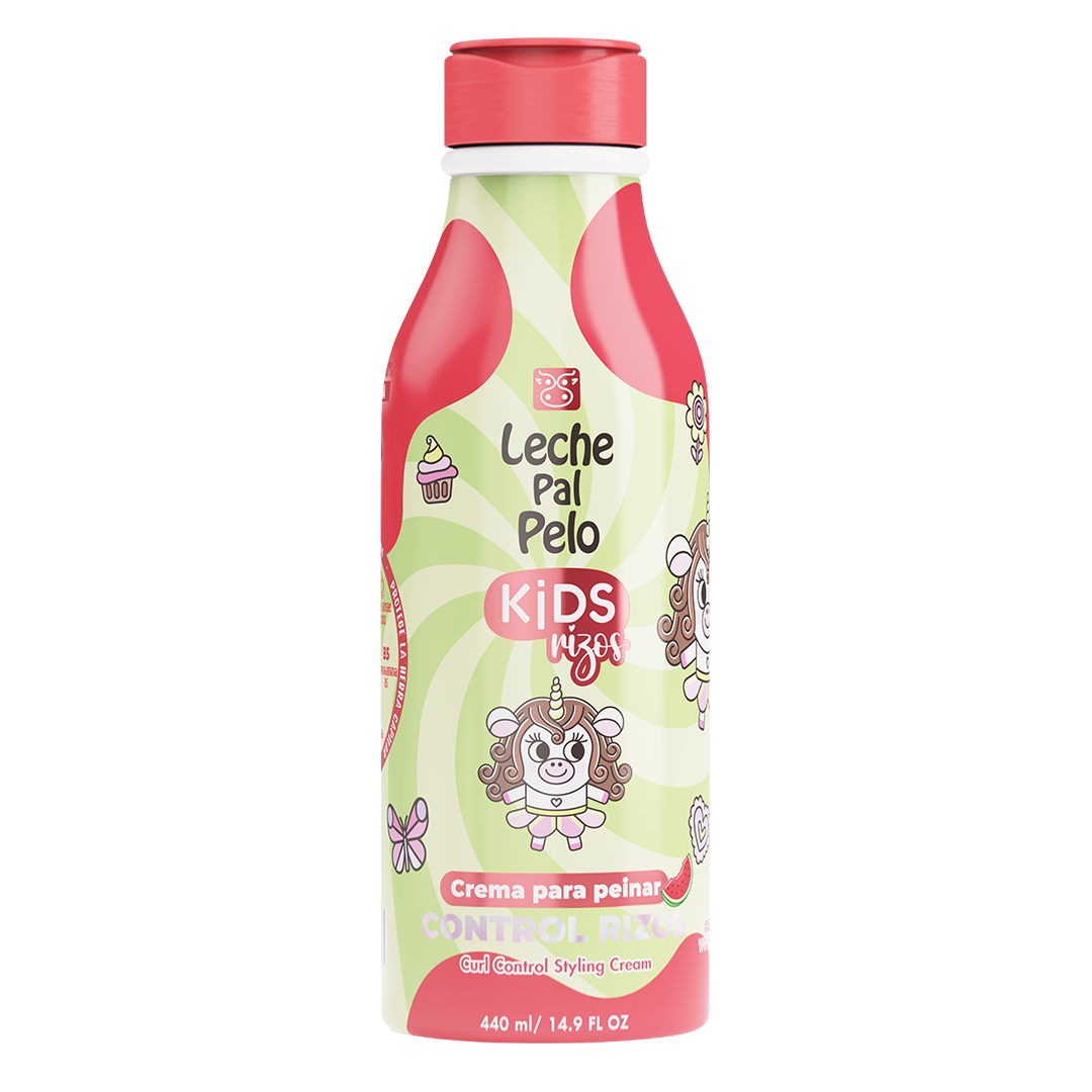 Crema para Peinar Control Rizos Kids Leche Pa'l Pelo 440 ml
