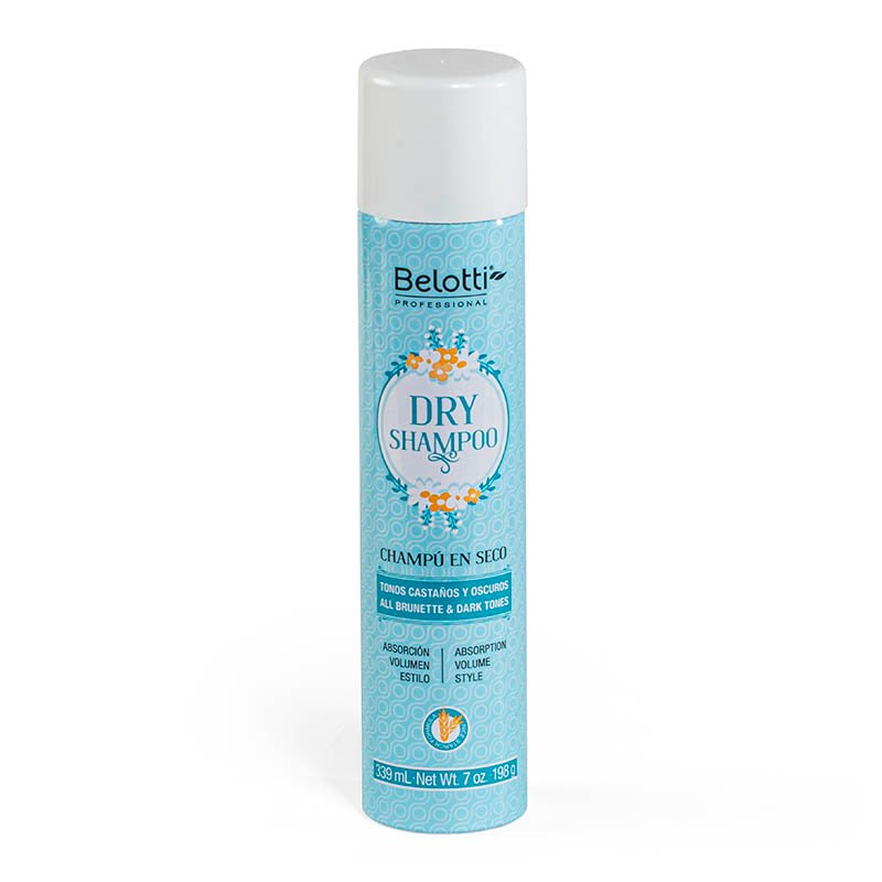 Shampoo en Seco Belotti Castaños y Oscuros 339 ml