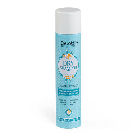 Shampoo en Seco Belotti Castaños y Oscuros 339 ml