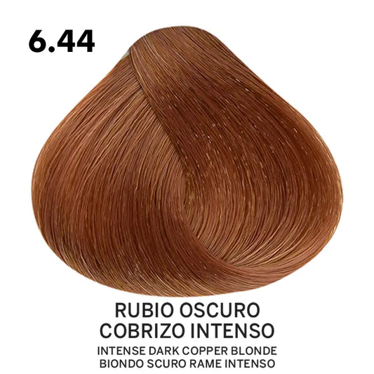 Tinte Belotti Color Plus 6.44 Rubio Oscuro Cobrizo Intenso 60 ml