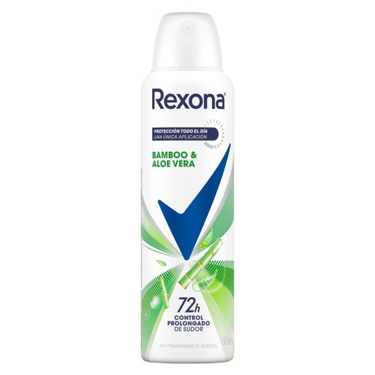 Desodorante Rexona Bamboo & Aloe Vera Aerosol Mujer 150 ml