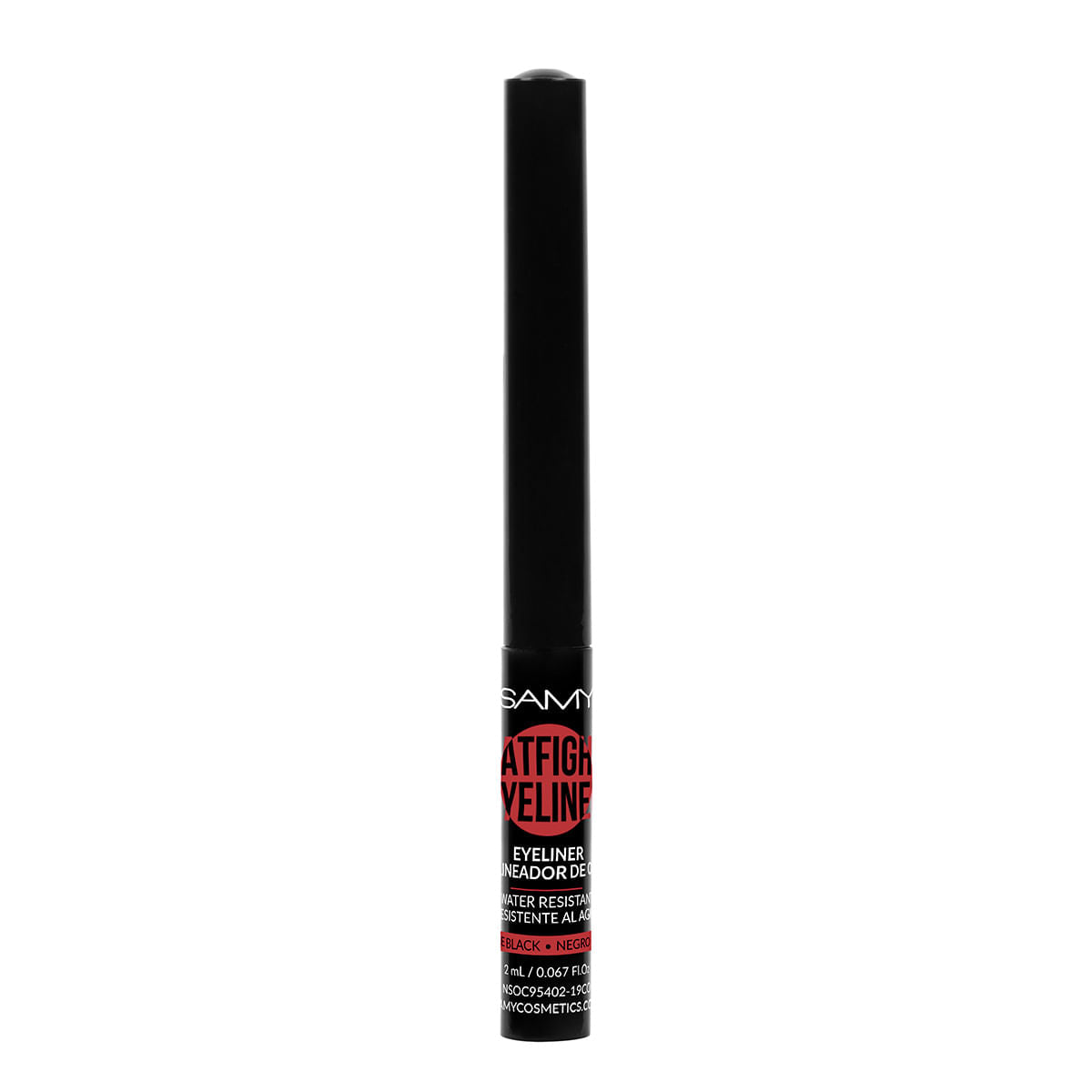 Delineador Líquido Catfight Eyeliner Samy #1 Negro