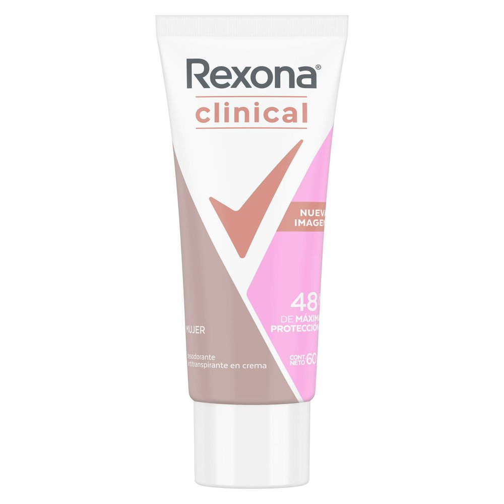 Desodorante Rexona Clinical Crema Mujer 60 g