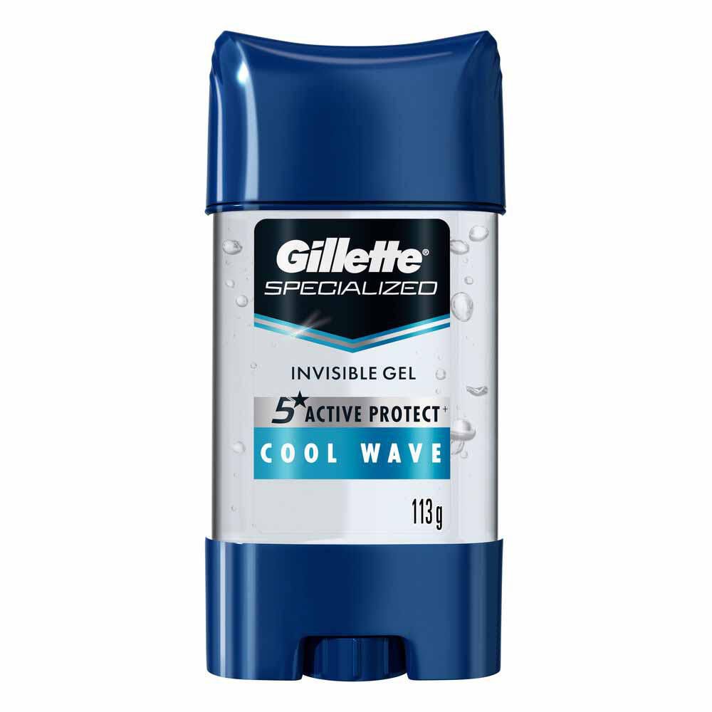 Desodorante Gillette Specialized Cool Wave Gel Hombre 107 g