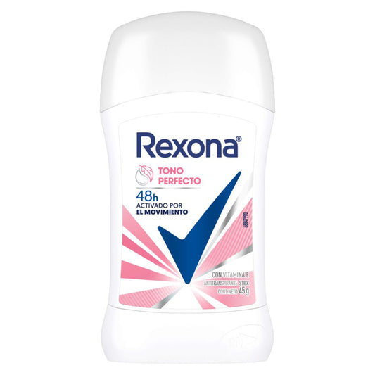 Desodorante Rexona Tono Perfecto Barra Mujer 45 g
