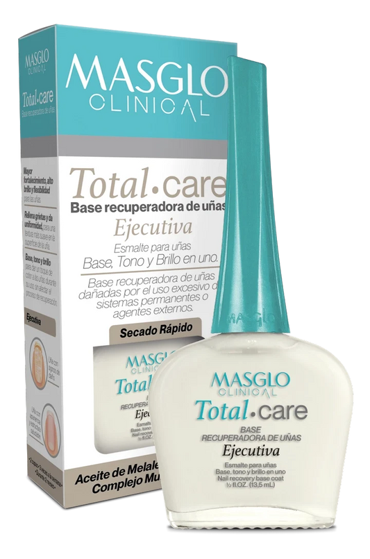 Base Masglo Clinical Ejecutiva Total Care Gama Blanco 13,5 ml