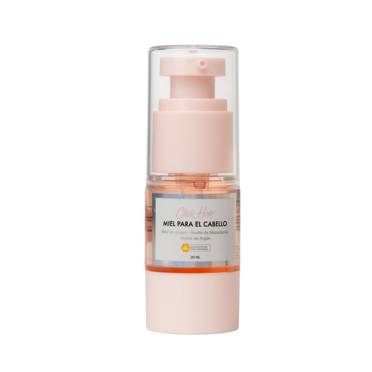Miel Capilar con Argán y Macadamia Mini 20 ml - Click Hair