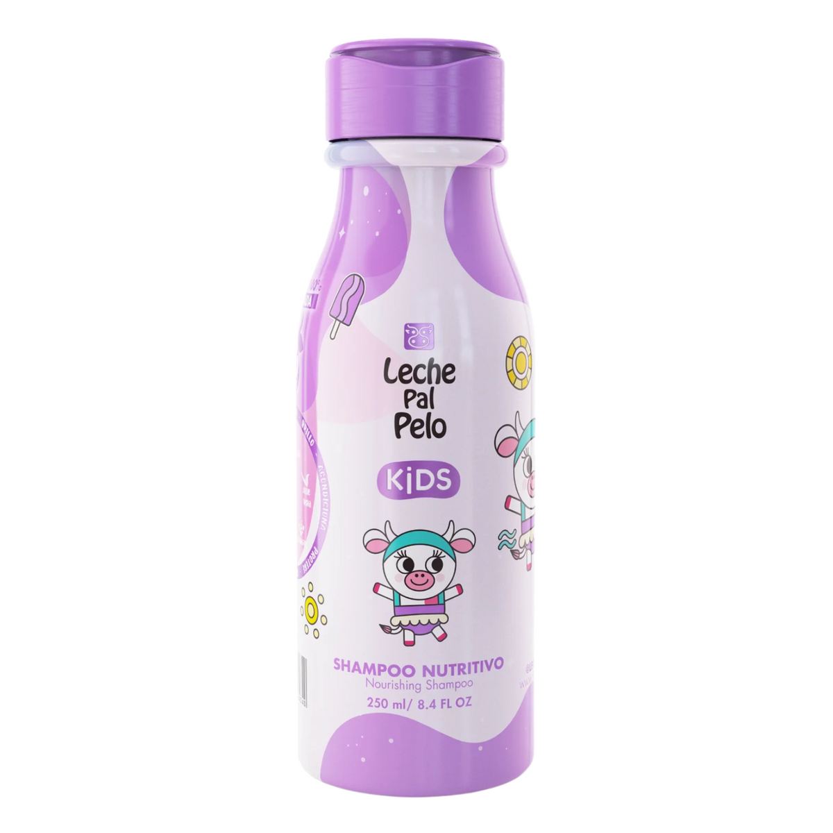 Shampoo Nutritivo Kids Leche Pa'l Pelo 250 ml