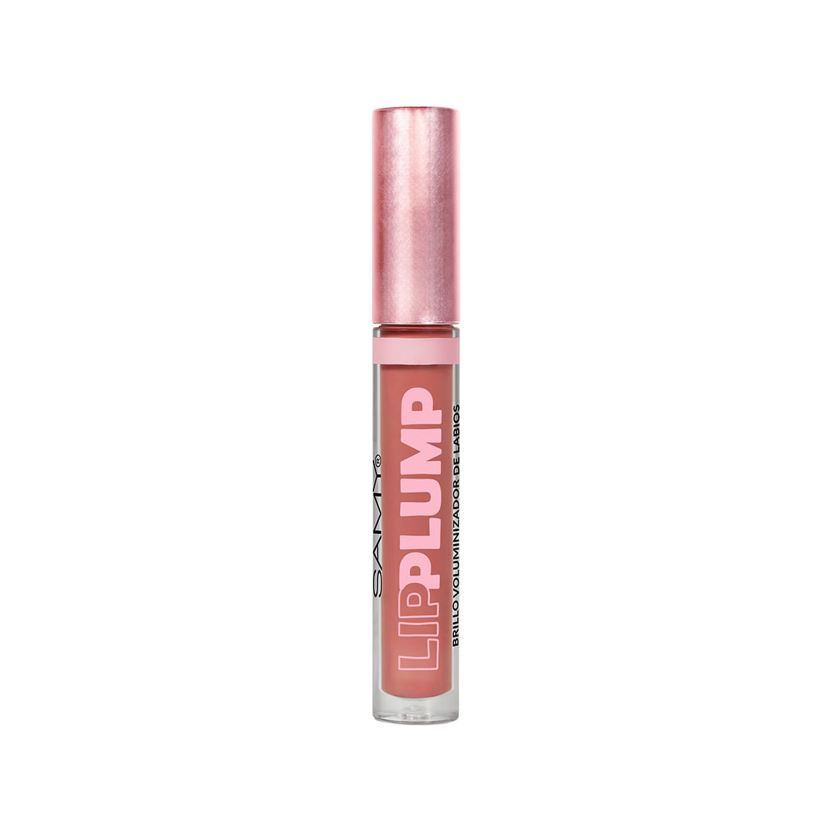Brillo Voluminizador de Labios Samy #04 Caramel Plump