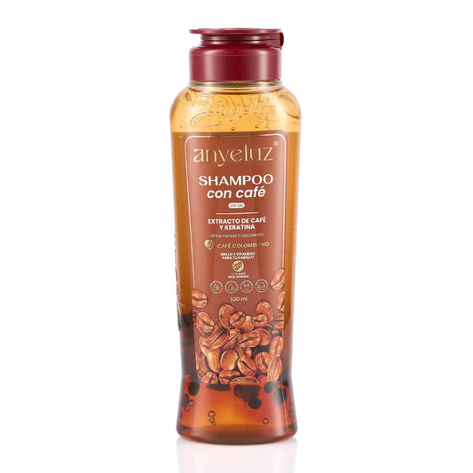 Anyeluz Shampoo con Café 500 ml