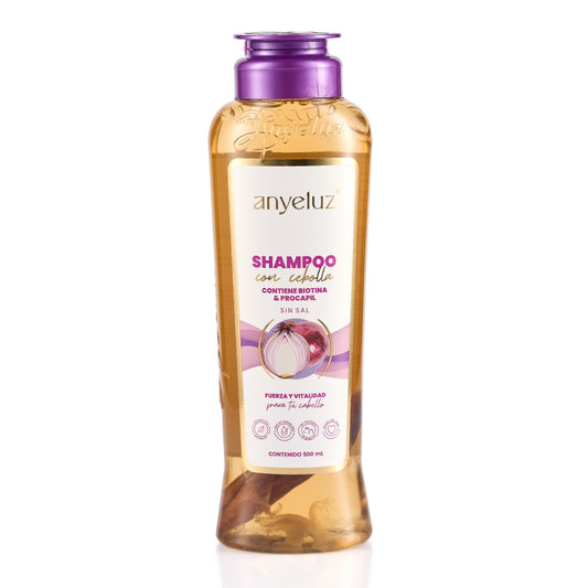Anyeluz Shampoo de Cebolla y Biotina 500 ml