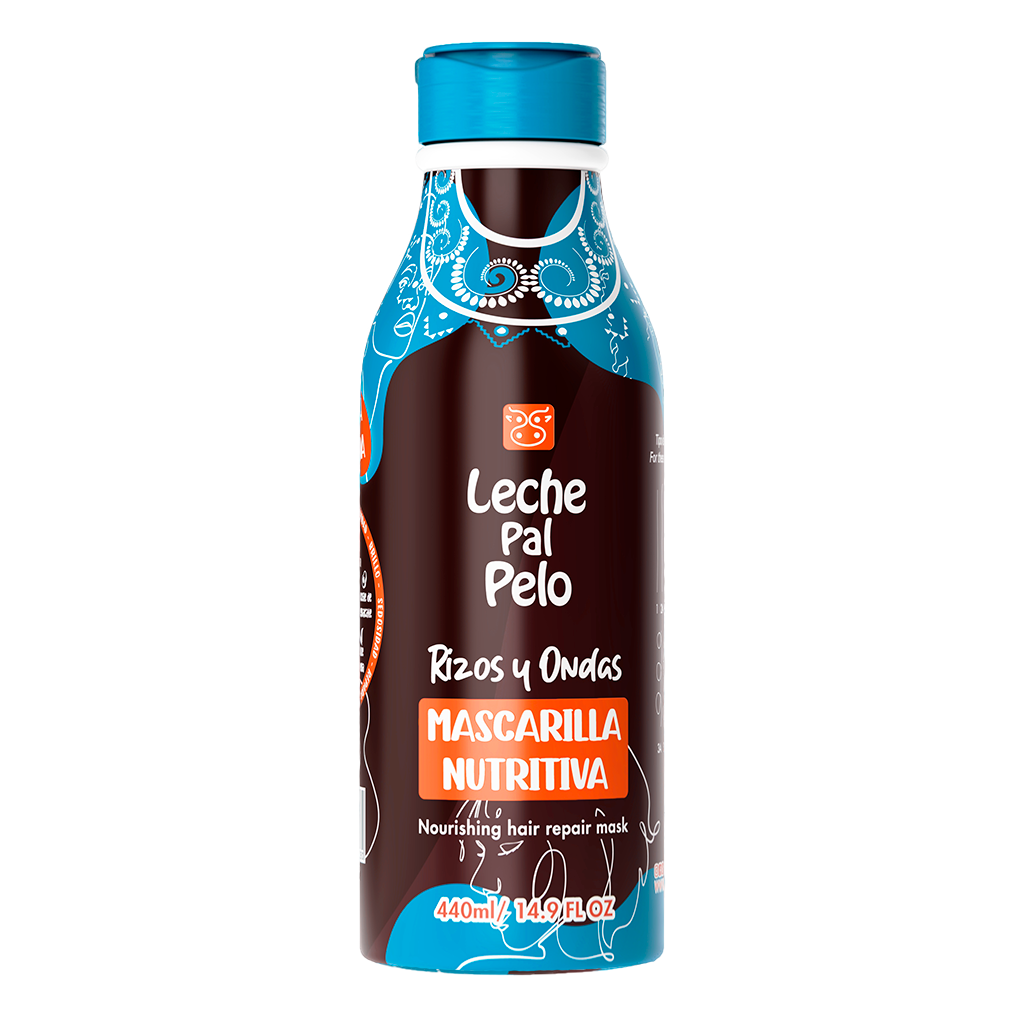 Mascarilla Nutritiva Rizos y Ondas Leche Pa'l Pelo 440 ml