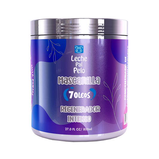 Mascarilla 7 Óleos Regenerador Intenso Leche Pa'l Pelo 800 ml
