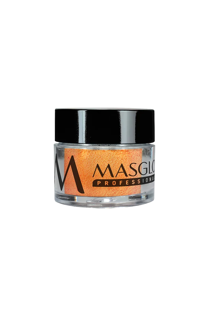 Polvo Acrílico Masglo Neón Naranja