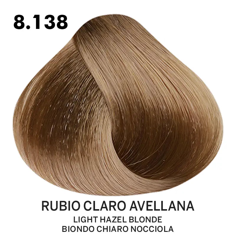 Tinte Belotti Color Plus 8.138 Rubio Claro Avellana 60 ml