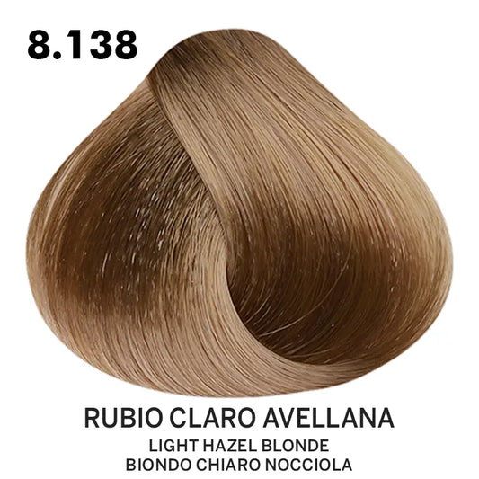 Tinte Belotti Color Plus 8.138 Rubio Claro Avellana 60 ml