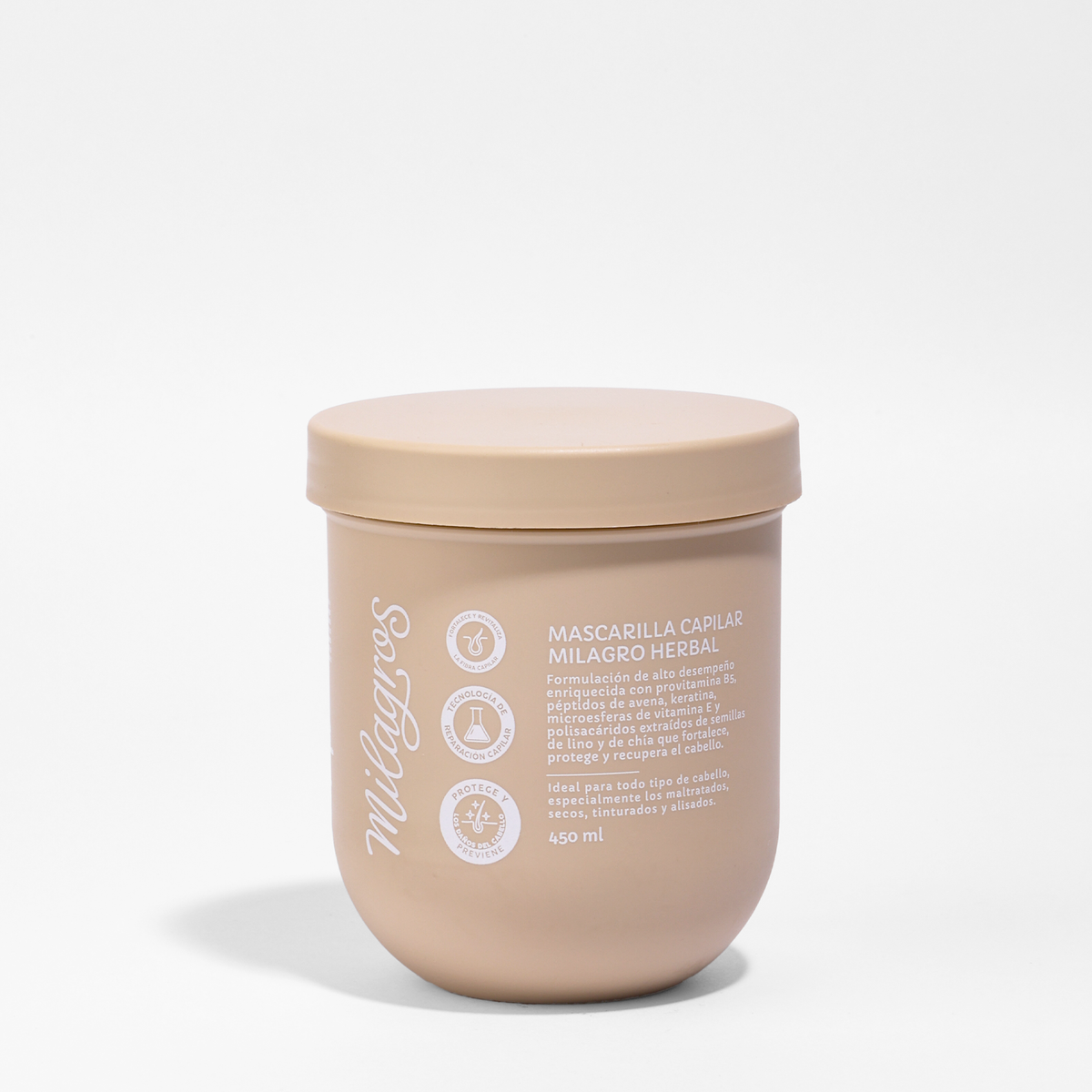 Milagros Mascarilla Capilar Milagro Herbal 450 g