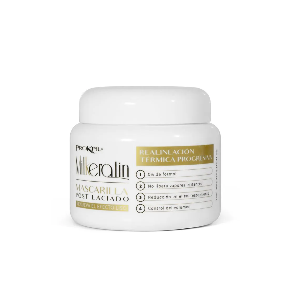 Mascarilla Post Laciado Milkeratin 350 g - Prokpil