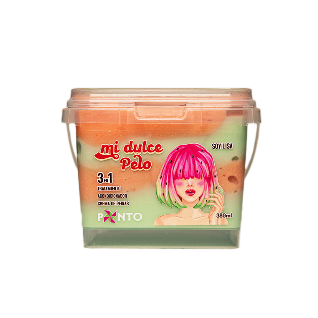 Ponto Mi Dulce Pelo Soy Lisa Tratamiento 3 en 1 380 g