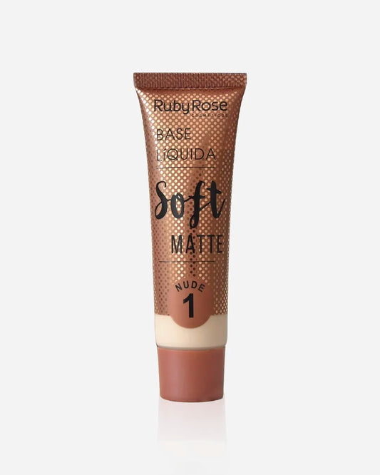 Base Líquida Ruby Rose Soft Matte Nude 1
