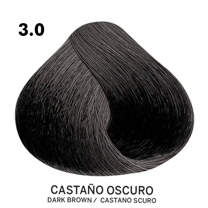 Tinte Belotti Color Plus 3.0 Castaño Oscuro 60 ml