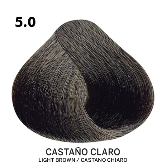 Tinte Belotti Color Plus 5.0 Castaño Claro 60 ml