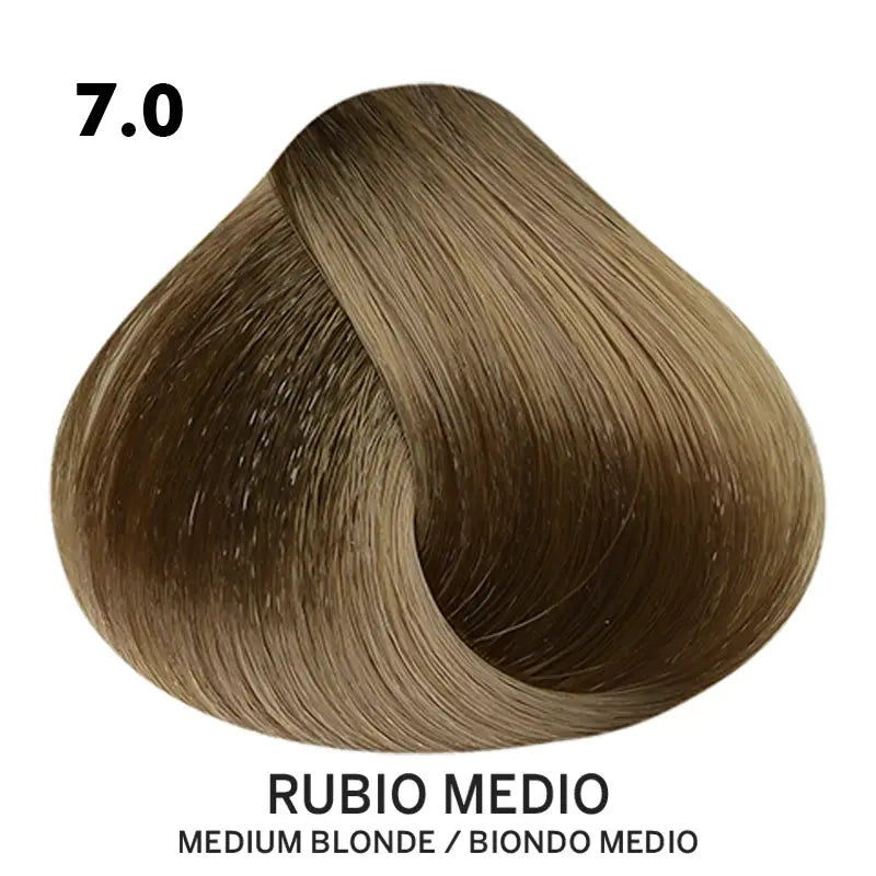 Tinte Belotti Color Plus 7.0 Rubio Medio 60 ml