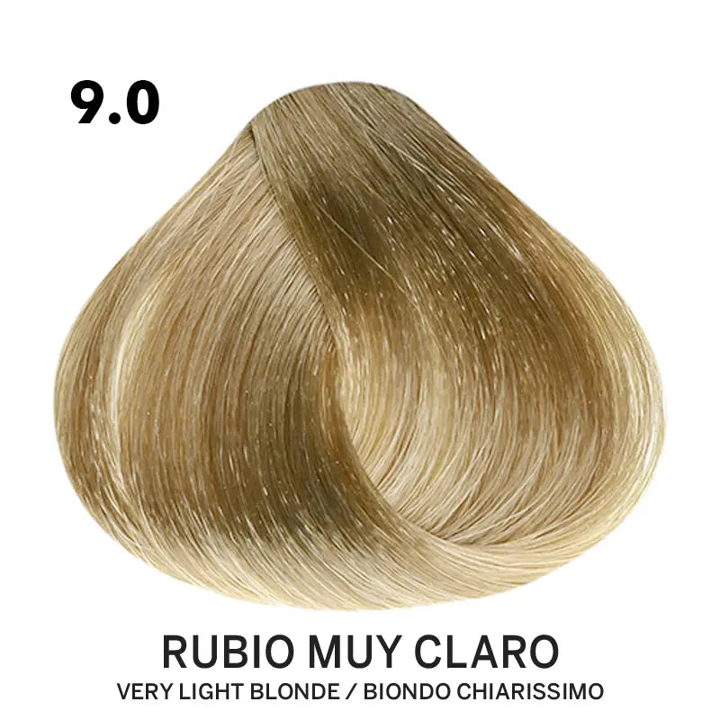 Tinte Belotti Color Plus 9.0 Rubio Muy Claro 60 ml