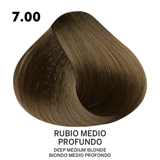 Tinte Belotti Color Plus 7.00 Rubio Medio Profundo 60 ml