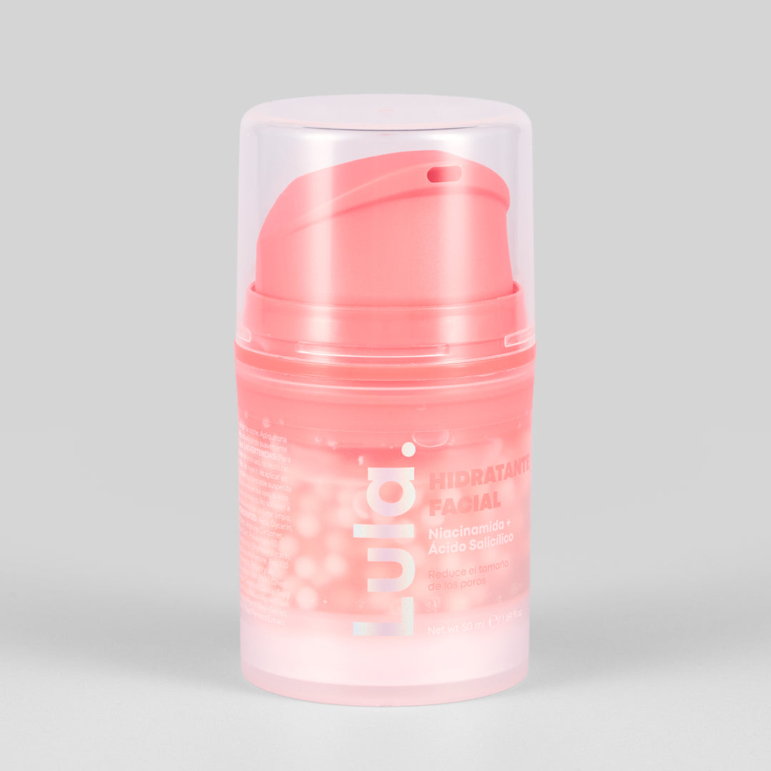 Hidratante Facial con Perlas Niacinamida + Ácido Salicílico 50 ml - Lula