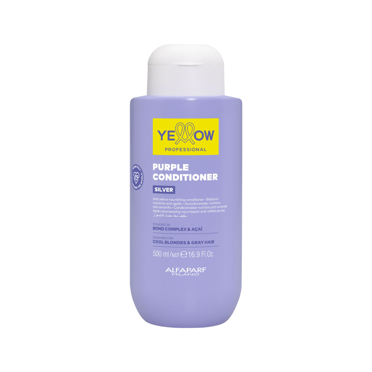 Acondicionador Matizador Yellow Silver Purple 500 ml
