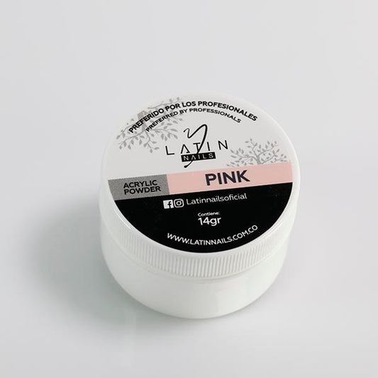 Polvo Acrílico Latin Nails Pink 14 g