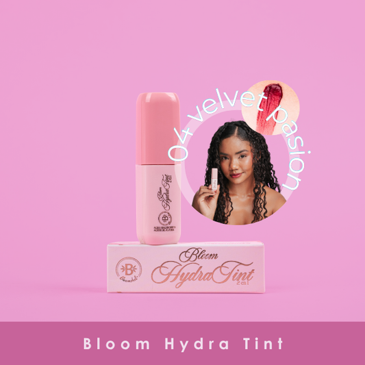 Tinta para Labios Bloom Hydra Tint 2 en 1 Tono 04 Velvet Pasión x 3 ml - Bloomshell