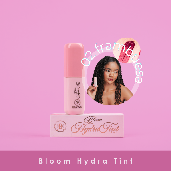Tinta para Labios Bloom Hydra Tint 2 en 1 Tono 02 Frambuesa x 3 ml - Bloomshell