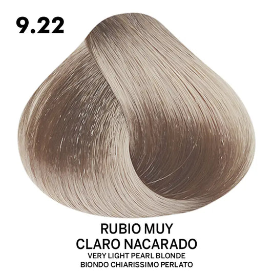 Tinte Belotti Color Plus 9.22 Rubio Muy Claro Nacarado 60 ml
