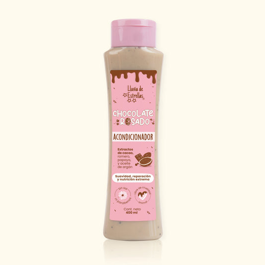 Acondicionador Chocolate Rosado 400 ml - Lluvia de Estrellas