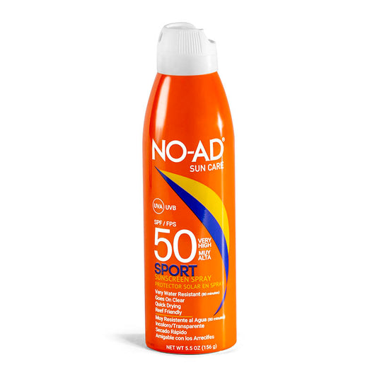 Protector Solar Deportivo en Spray SPF 50 / 5.5oz NO-AD